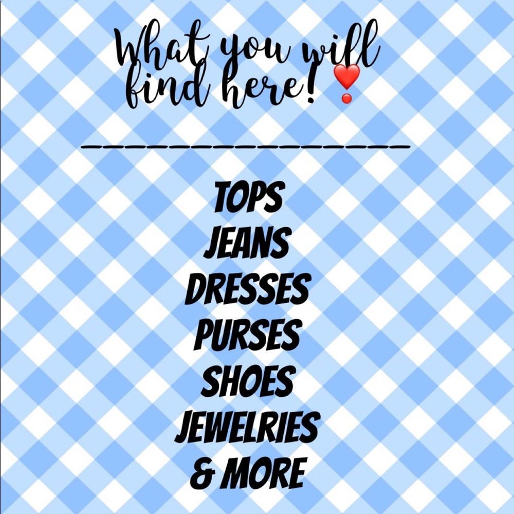 ❤️ Welcome to my Closet❣️